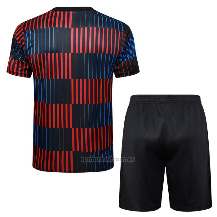 Chandal del Barcelona Manga Corta 2024 Azul - Pantalon Corto